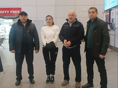 'Xalqaro qidiruvda boʻlgan ikki nafar ayblanuvchi Gruziyadan Oʻzbekistonga ekstraditsiya qilindi.'ning rasmi