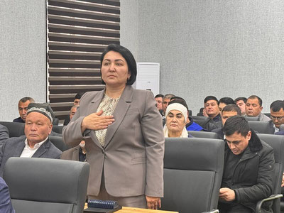 Изрображение 'В Узбекистане еще одна женщина назначена хокимом'