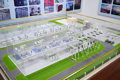 Изрображение 'На территории Нового Ташкента построены первые энергетические мощности'