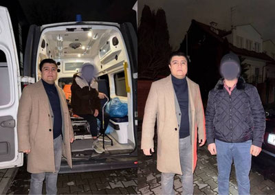 Image of 'Two Uzbekistan citizens who got into a difficult situation in Poland were repatriated.'