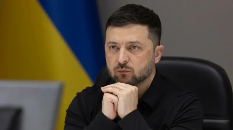 'Zelenskiy: Ukraina tinchlikka tayyor, ammo shartli tinchlikka emas.'ning rasmi