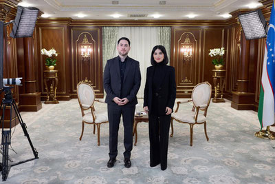 Image of 'Saida Mirziyoyeva expressed her opinion about the interview with Kirill Altman.'