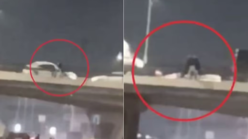 На Куйлюке мужчина попытался спрыгнуть с моста