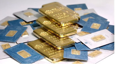 Изрображение 'Центральный банк впервые объявил цены обратного выкупа золотых слитков'