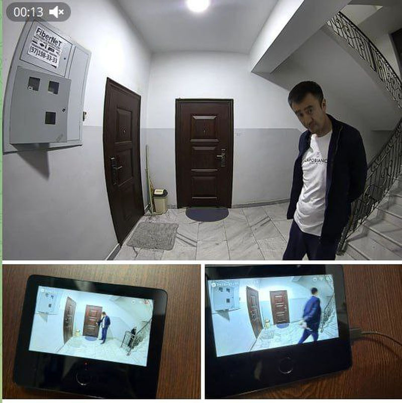 Изрображение 'В Ташкенте арестовали мужчину, расхаживающего по подъезду с ножом'