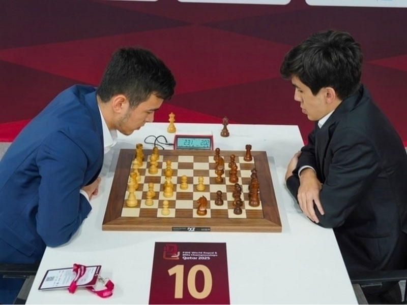 Image of 'Abdusattorov and Sindarov entered the list of the highest-earning chess players in 2025.'