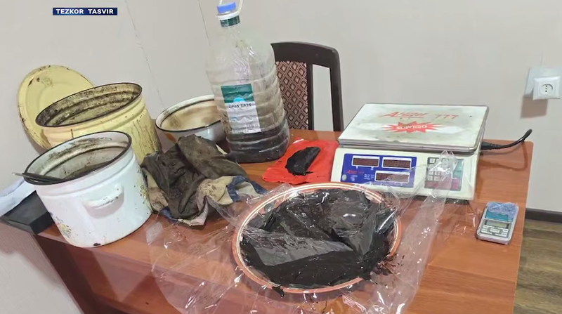 Изрображение 'В Ферганской области изъято 32 кг наркотиков, ввезённых из Таджикистана'