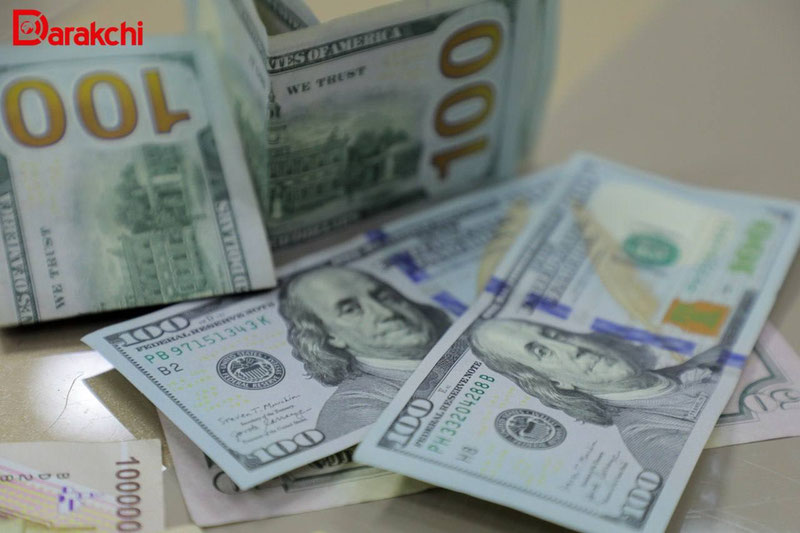 Image of 'The dollar rate has risen again.'