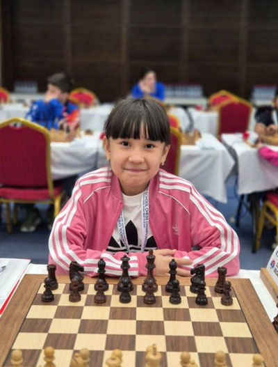 Изрображение 'Сарвиноз Бекмуратова стала самым молодым женским мастером ФИДЕ в истории Узбекистана'