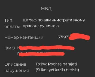 Изрображение 'Оплата за экостикер проходит как штраф за правонарушение? Объяснение Нацкомэкологии'