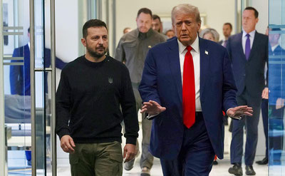 'Трамп ва Зеленский Украинани тиклаш бўйича 800 млрд долларлик битим имзолаши мумкин'ning rasmi