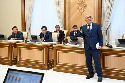 Изрображение 'Президент заслушал информацию о дальнейших планах АО "Узбекнефтегаз"'