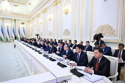 Изрображение 'Президент провёл совещание по деятельности МИДа и зарубежных диппредставительств'