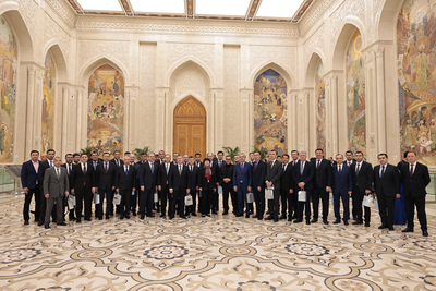 Изрображение 'Около 60 послов и консулов Узбекистана за рубежом посетили Центр исламской цивилизации'