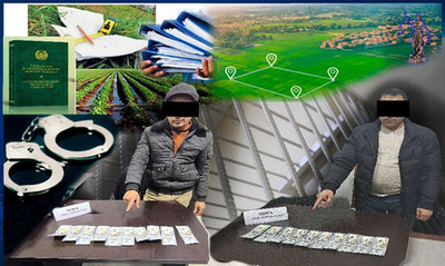 'Поп туманида ҳоким ёрдамчиси ва кадастр ходими пора билан ушланди'ning rasmi