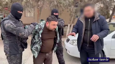 Изрображение 'В Хорезме арестованы трое мужчин, считавших себя "хозяевами улиц"'