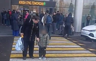 Изрображение 'В Узбекистан вернули ребенка, чья мать скончалась в Турции'