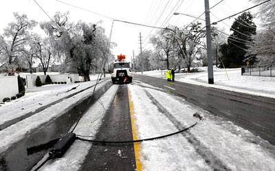 Изрображение 'В США миллион потребителей остались без света из-за снежного шторма'