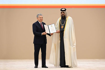 Изрображение 'Шавкат Мирзиёев принял участие в 46-й Генеральной ассамблее Олимпийского совета Азии'