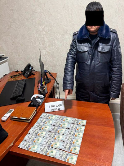 Изрображение 'В Андижане должностное лицо задержано при получении взятки'