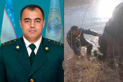 Image of 'The woman who threw herself into the river was rescued by an employee of the State Security Service.'