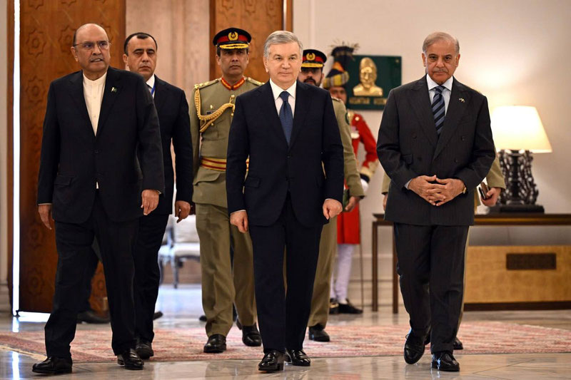 Изрображение 'Визит Президента Узбекистана в Пакистан завершился'