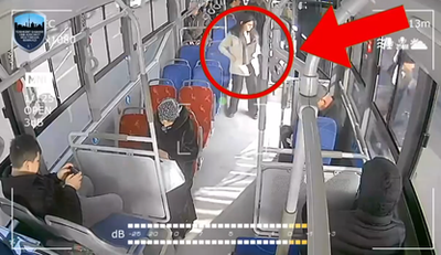 Изрображение 'Действия карманного вора в Ташкенте попали на видео: его удалось задержать по горячим следам'