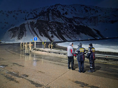 Изрображение 'На перевале Камчик накануне вечером зафиксировали 12 сходов лавин'