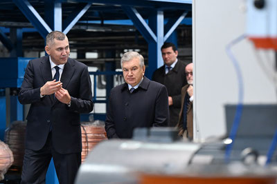 'Оҳангарон “Enco Group”: кабелдан экспортгача – 60 миллион долларлик лойиҳа ишга тушмоқда'ning rasmi