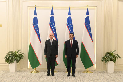 Изрображение 'Министр иностранных дел Узбекистана принял нового посла Армении'