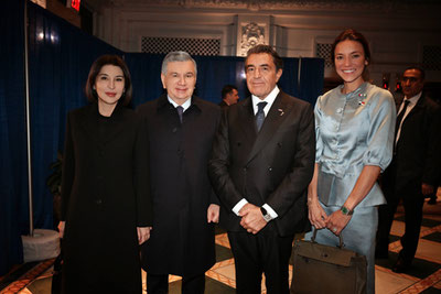 Image of 'The President of Uzbekistan has arrived in Washington.'