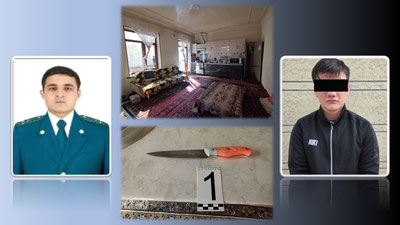 Изрображение 'Стали известны детали нападения подростка с ножом на инспектора профилактики в Коканде'