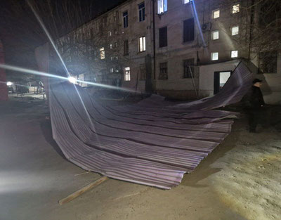 Изрображение 'Узгидромет предупредил о сильном ветре и пыльных бурях'