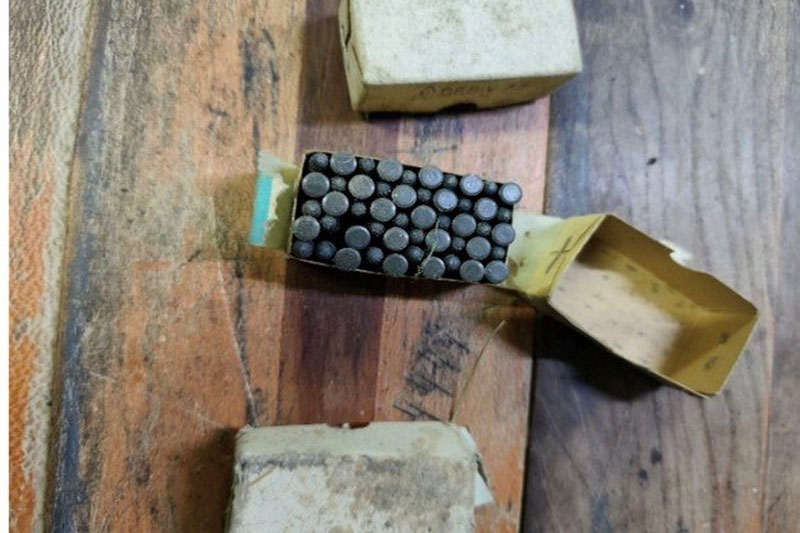 Image of 'In Navoi, 1100 illegally stored rounds of ammunition were confiscated.'