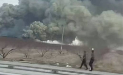 'Фарғонада дарахт кўчатлари омборида ёнғин юз берди'ning rasmi