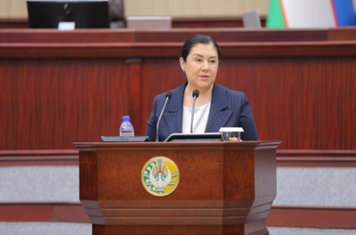 Изрображение 'Депутаты переизбрали Ферузу Эшматову омбудсманом'