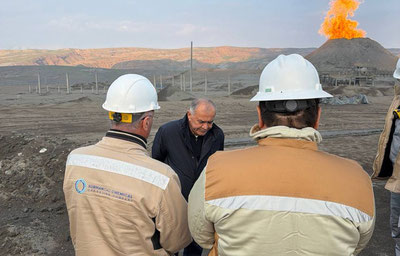 Изрображение 'Ликвидировать аварию на скважине в Байсуне попробуют с учетом предложений от двух компаний'