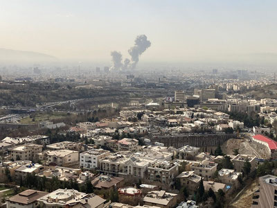 Изрображение 'Израиль нанес удары по столице Ирана'