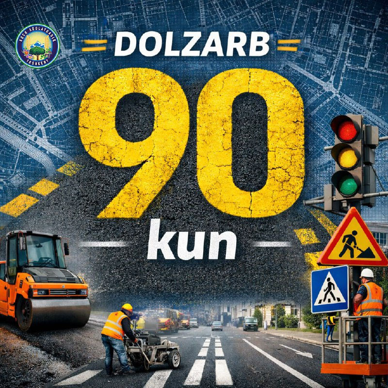 Изрображение 'В Ташкенте стартуют «Ударные 90 дней» по улучшению дорожной ситуации'