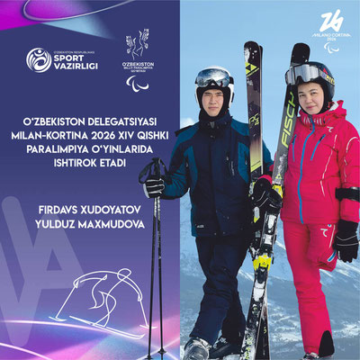 Изрображение 'Узбекистан завоевал 2 лицензии на зимние Паралимпийские игры в Италии'