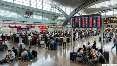 Изрображение 'Узбекистанцам, остающимся в аэропорту Дохи, оказывается помощь, - СМИ'
