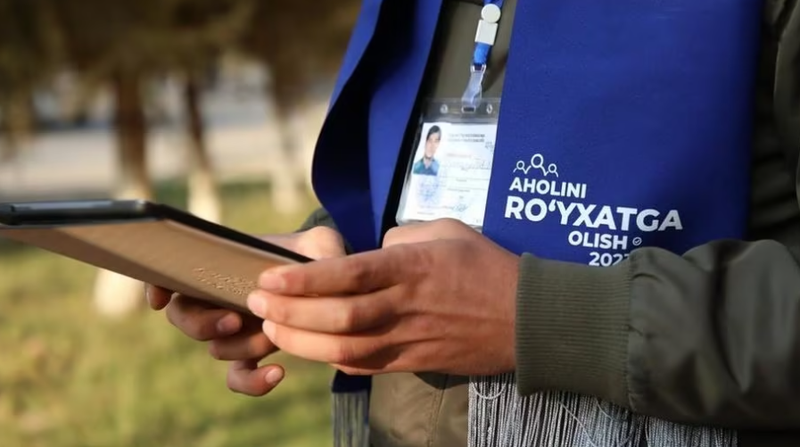 Изрображение 'Перепись населения в Узбекистане завершена: более 82% прошли регистрацию онлайн'