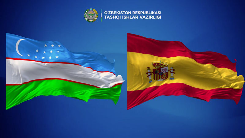 Изрображение 'Министры иностранных дел Узбекистана и Испании провели телефонную беседу'