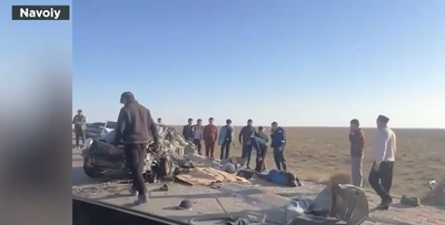 Изрображение 'В страшном ДТП в Навоийской области погибли 4 человека'