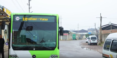 Изрображение 'В Ташкенте открыт новый автобусный пригородный маршрут'