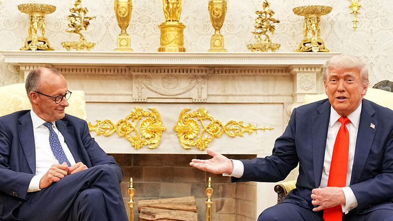 Image of 'Trump said he hit Erdoğan very hard.'