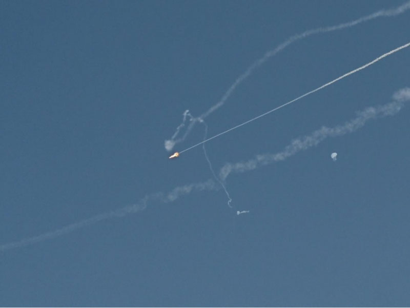 Image of 'In Ottoman Turkey, an Iranian missile was shot down.'