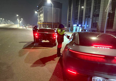 Изрображение 'В Узбекистане проходят рейды против уличных гонок и опасного вождения'