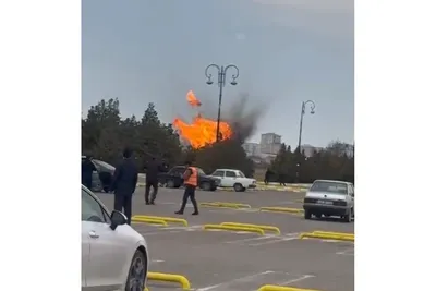 Изрображение 'Иранский дрон впервые взорвался в Азербайджане (видео)'