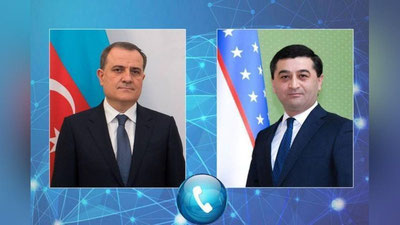 Изрображение 'Главы МИД Узбекистана и Азербайджана обсудили атаку БПЛА в Нахичевани'